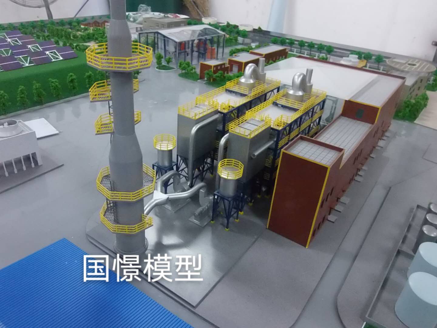 平原县工业模型