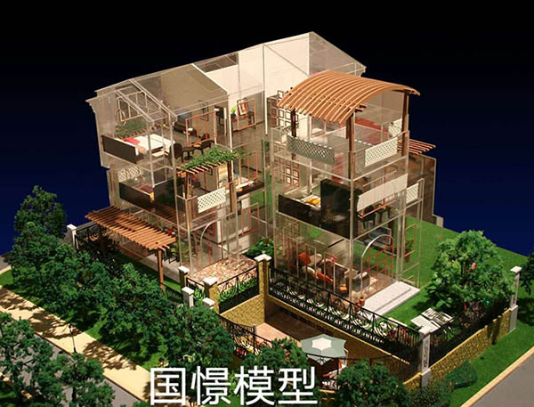 平原县建筑模型