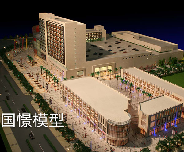 平原县建筑模型